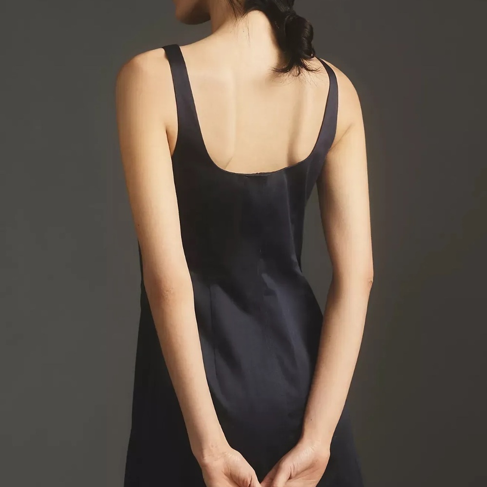 NWT | Anthropologie Belted Shoulder Strap Mini Dress Size XL - Picture 3 of 3
